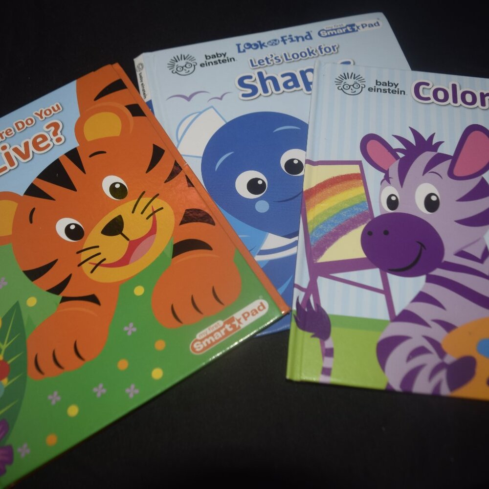 Baby Einstein: My First Smart Pad Hardcover ONLY Books - No Pad